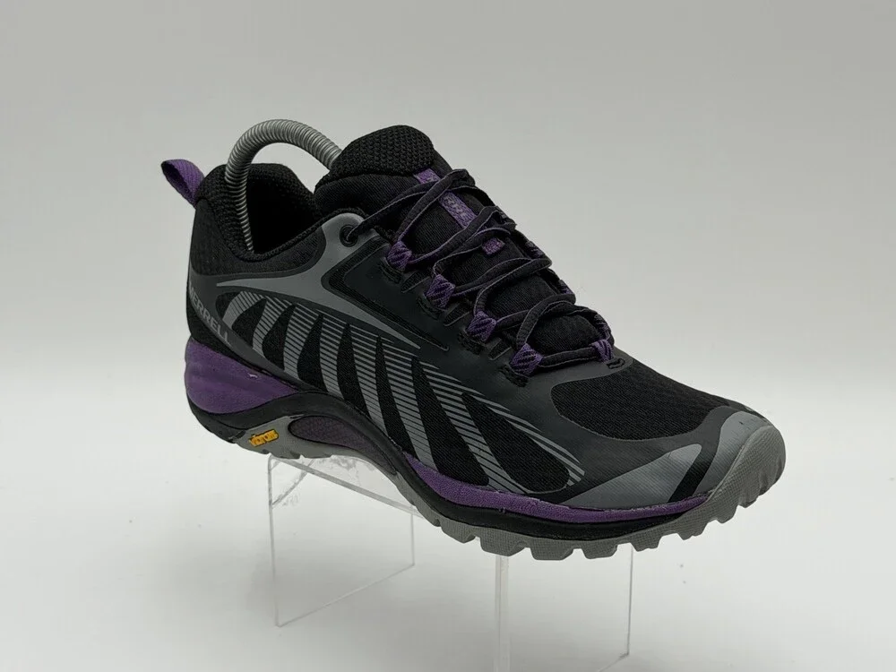 Merrell Siren Edge 3 Women’s Size 8 Hiking, Black/Purple